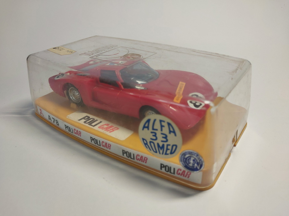 POLICAR A78 ALFA ROMEO 33/2 DAYTONA #4 IN SCATOLA