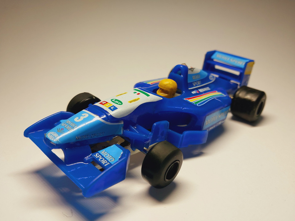 POLISTIL F1 PROFESSIONAL 32244-B Benetton Mild Seven Renault scala 1/32