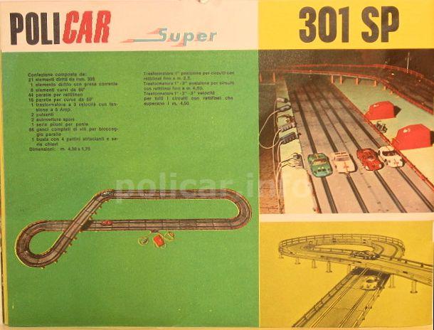 Pista Policar SUPER 1/24 8 allungato (Policar SUPER - 301SP)