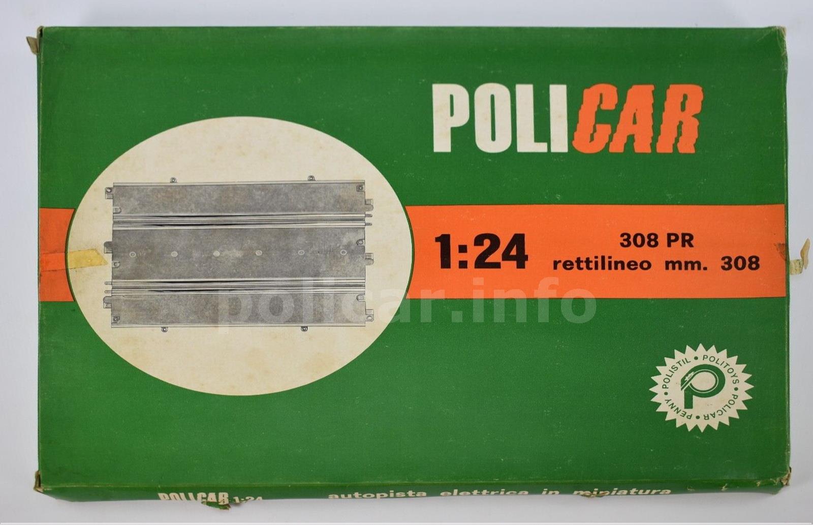 Rettilineo 308 mm (Policar Racing - 308PR)