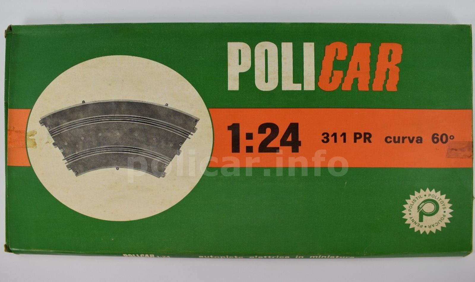 Curva 60° interna (R1) (Policar Racing - 311PR)