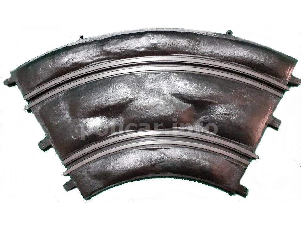 Curva 60° per pista Dune Buggy (Policar 1/32 - A55)