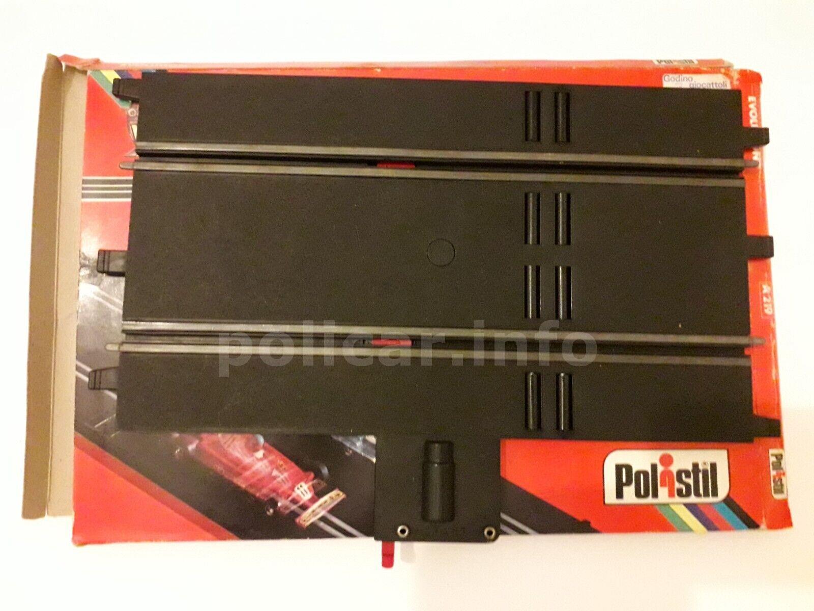 Rettilineo 300mm con rulli di partenza (Polistil Champion 175 - A219)