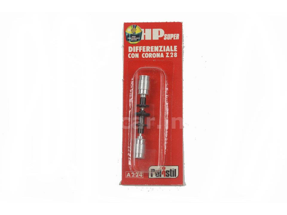Assale posteriore Z28 SHP cerchioni alluminio (Polistil Champion 175 - A224)
