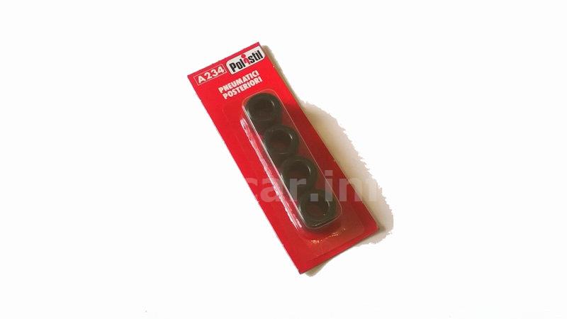 Confezione 4 gomme posteriori Champion 175 (Polistil Champion 175 - A234)