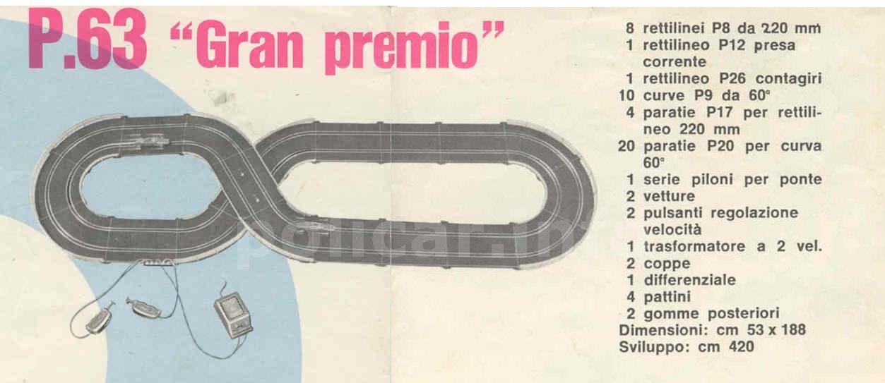 Confezione pista Gran Premio (Policar APS - P63)