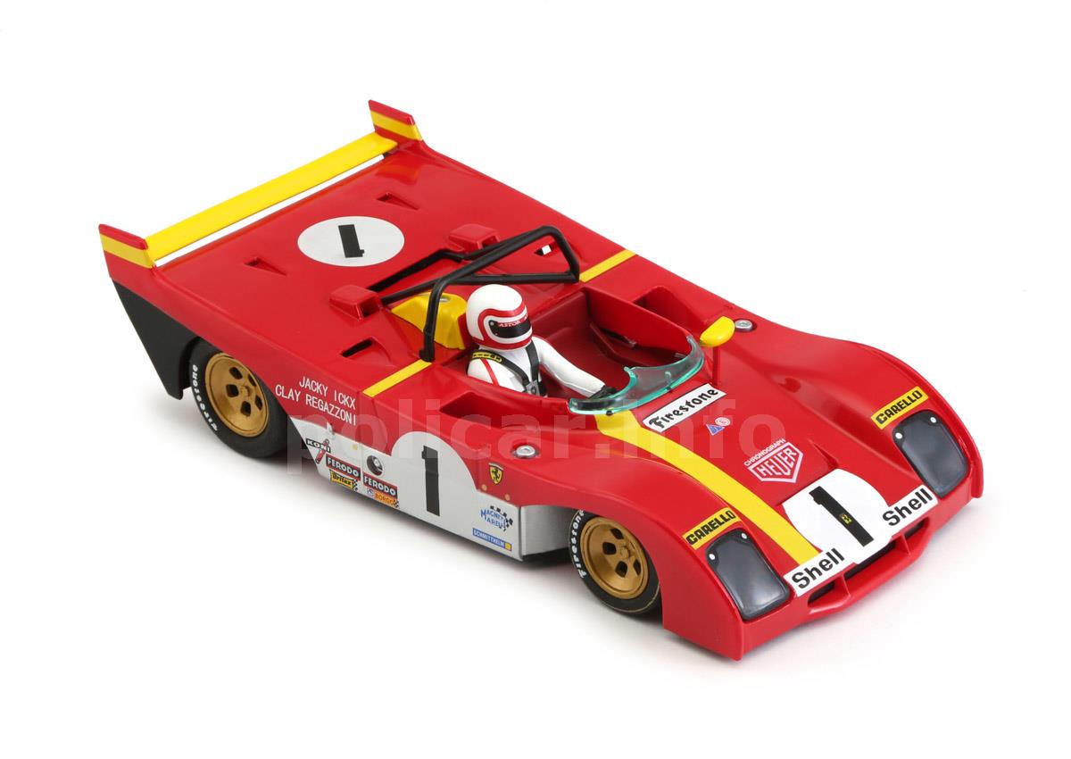 Ferrari 312 PB n. 1 (POLICAR by Slot.it - CAR01C)