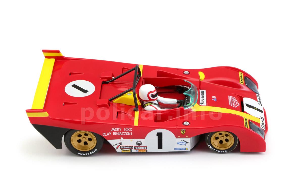 Ferrari 312 PB n. 1 (POLICAR by Slot.it - CAR01C)