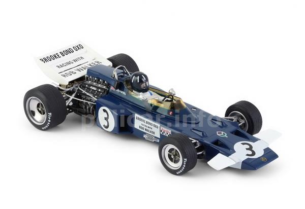 Lotus 72 n. 3  Graham Hill Oulton Park GP 1970 (POLICAR by Slot.it - CAR02B)