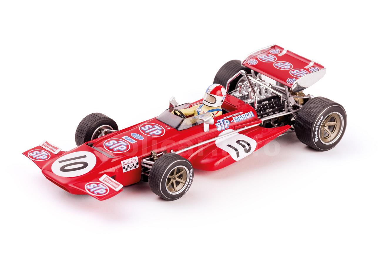 March 701 - #10 Chris Amon - Spa GP 1970 (POLICAR by Slot.it - CAR04A)