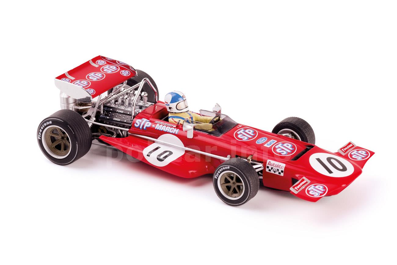 March 701 - #10 Chris Amon - Spa GP 1970 (POLICAR by Slot.it - CAR04A)
