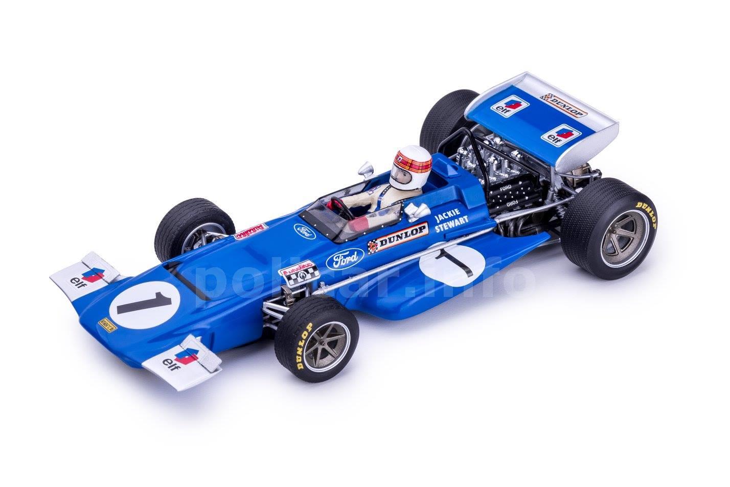 March 701 - #1 Jackie Stewart - 1st Jarama 1970  (POLICAR by Slot.it - CAR04B)