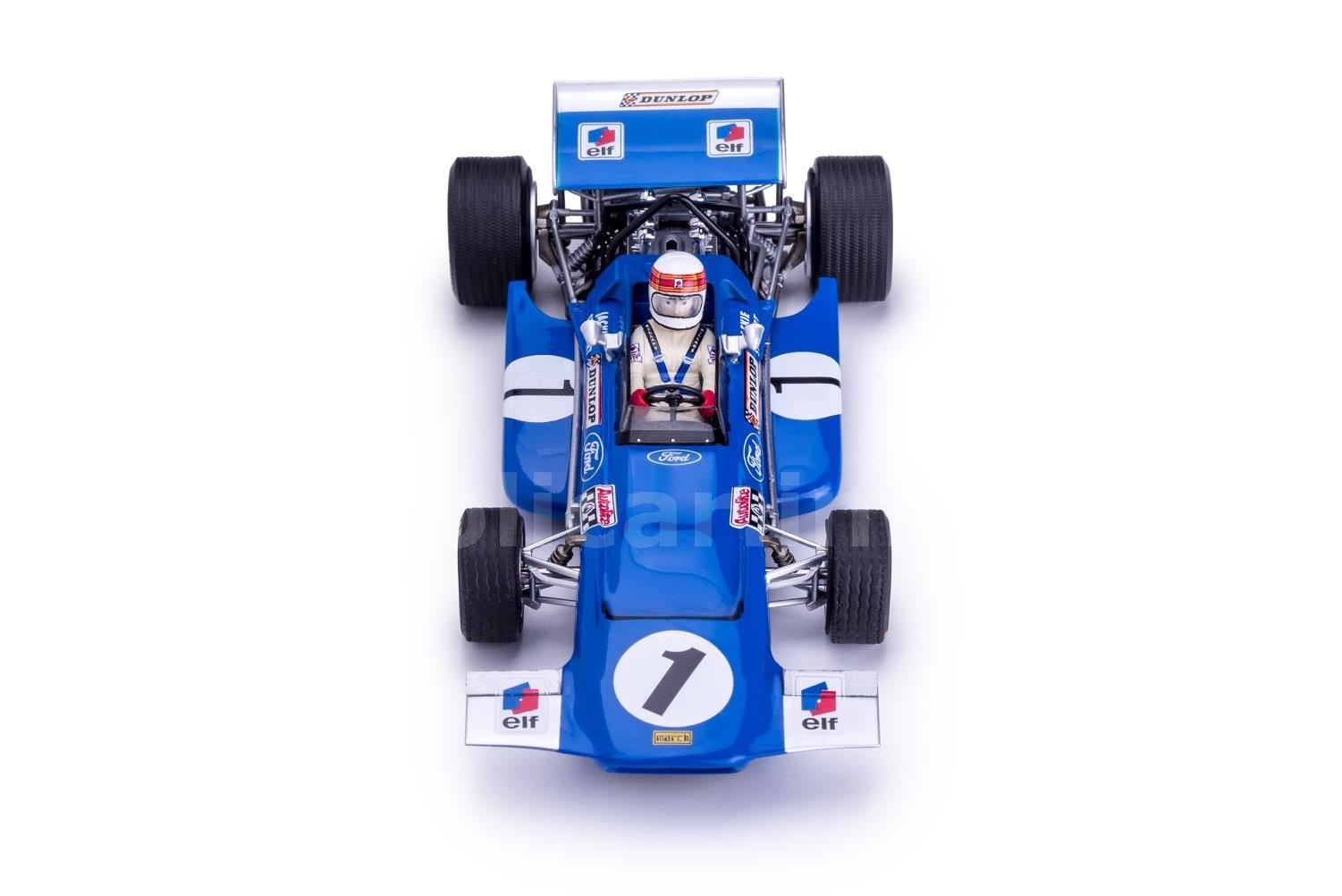 March 701 - #1 Jackie Stewart - 1st Jarama 1970  (POLICAR by Slot.it - CAR04B)