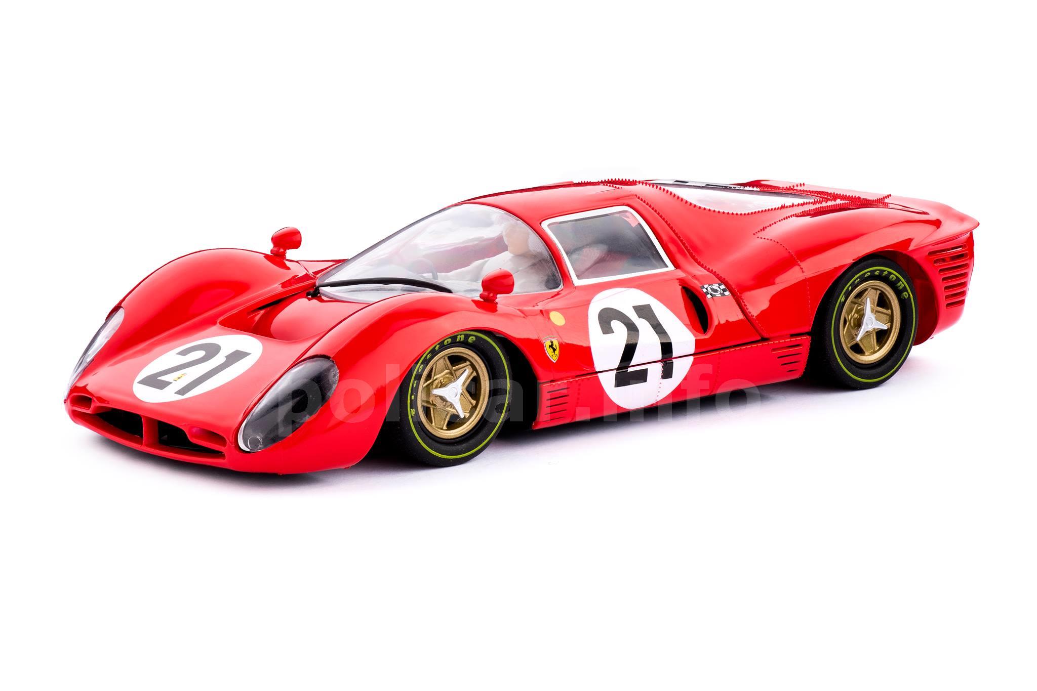 Ferrari 330 P4 - n.21 2nd Le Mans 1967 (POLICAR by Slot.it - CAR06A)