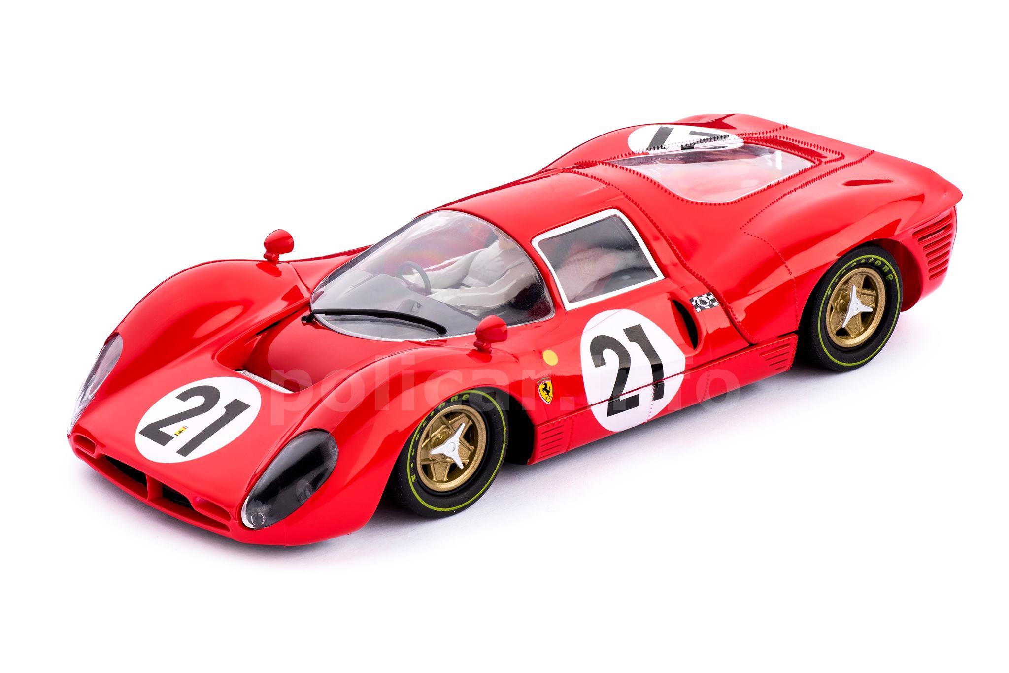 Ferrari 330 P4 - n.21 2nd Le Mans 1967 (POLICAR by Slot.it - CAR06A)