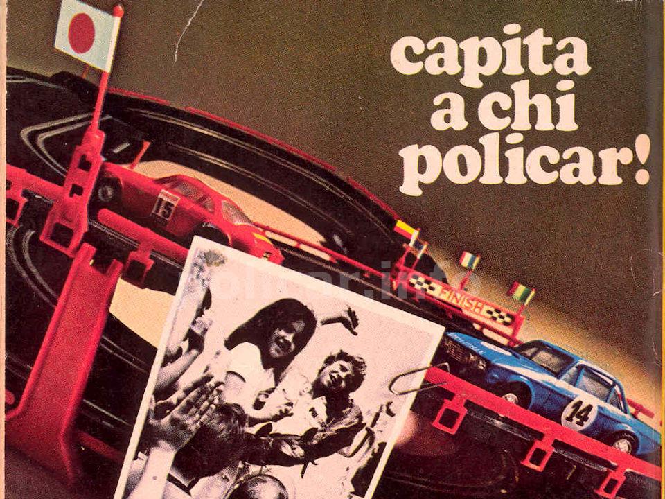 La pagina pubblicitaria della pista A45 Rally