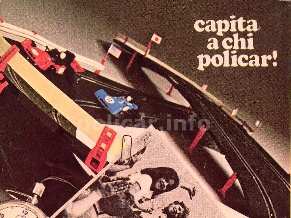 La pagina pubblicitaria della pista A40